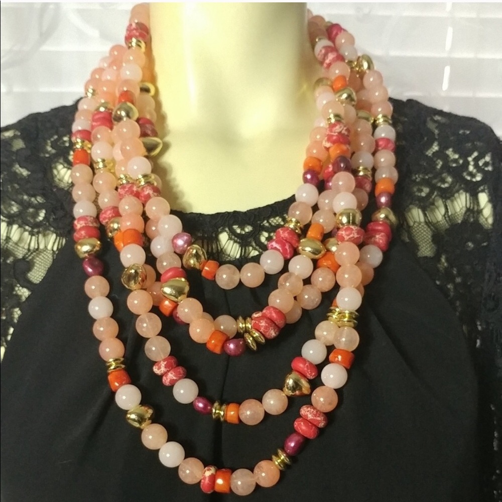 Lydell NYC multi-strand necklace
